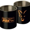 Fox Stainless Steel Black Mug
