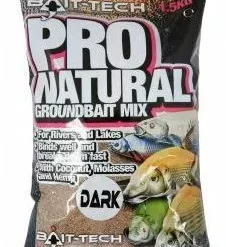 Bait-Tech Pro Natural Dark Groundbait 1.5kg -Game Fishing Shop lbj1sf3r636011538540871434