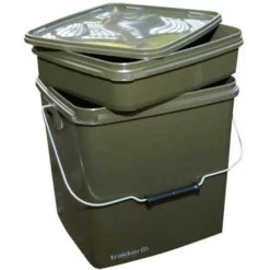 Trakker Olive Square Container 13lt Plus Tray