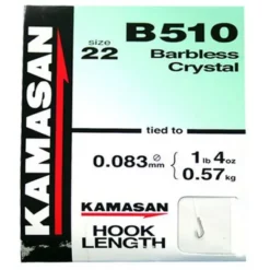 Kamasan Hooks To Nylon B510 Crystal Barbless -Game Fishing Shop m2nhrafe638151589162436287