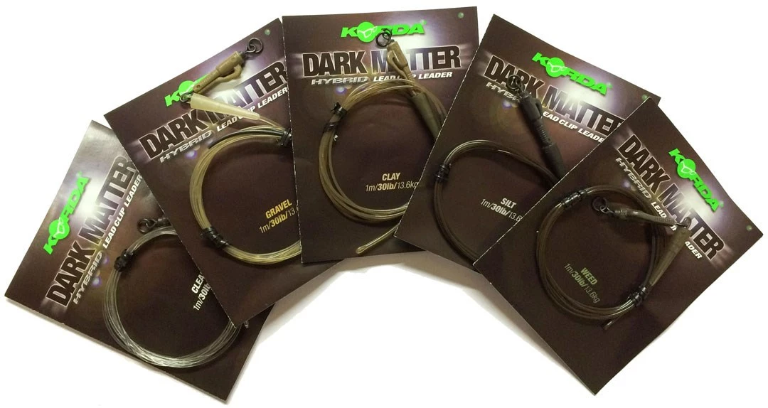 Korda Dark Matter Leader Hybrid Lead Clip 1m 3 Korda Dark Matter Leader Hybrid Lead Clip 1m