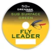 Drennan Subsurface Green Fly Leader 50m -Game Fishing Shop n4yfn2bb637502962682509982