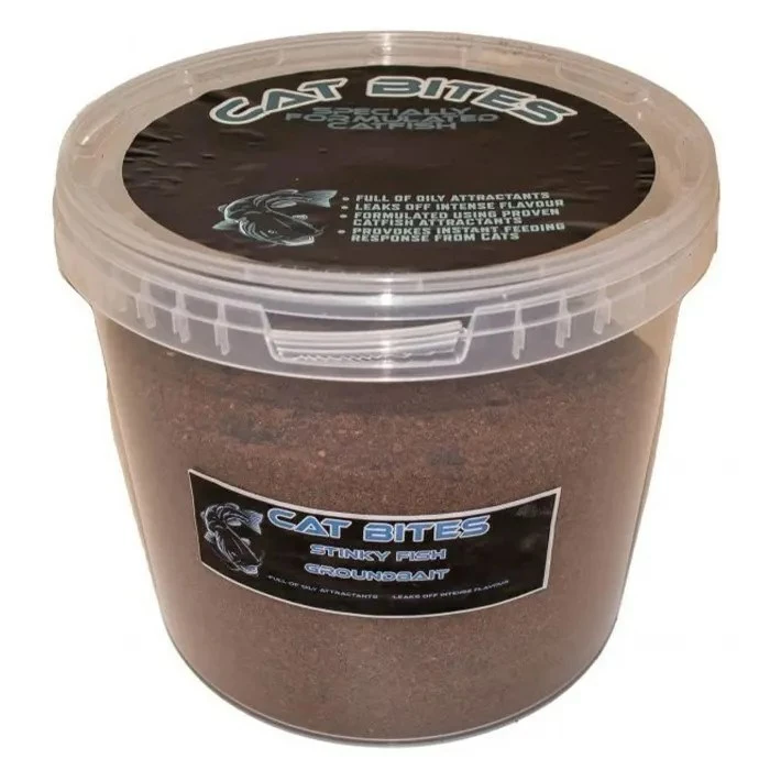 Bait-Tech Cat Bites Catfish Groundbait 2.4kg 3 Bait-Tech Cat Bites Catfish Groundbait 2.4kg