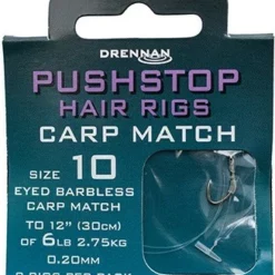 Drennan Pushstop Hair Rigs Carp Match