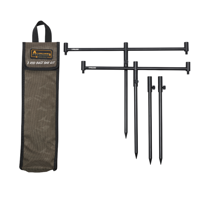 Prologic Avenger Rod Buzz Bar Kits & Carrycase 6 Prologic Avenger Rod Buzz Bar Kits & Carrycase - Image 4