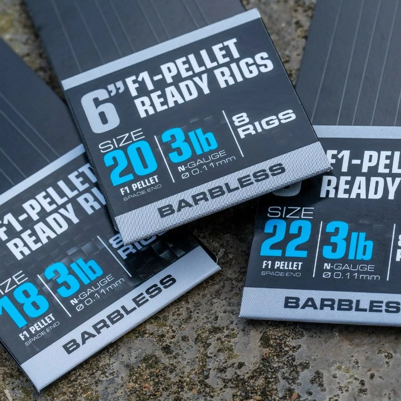 Guru F1 Pellet Ready Rigs 3 Guru F1 Pellet Ready Rigs