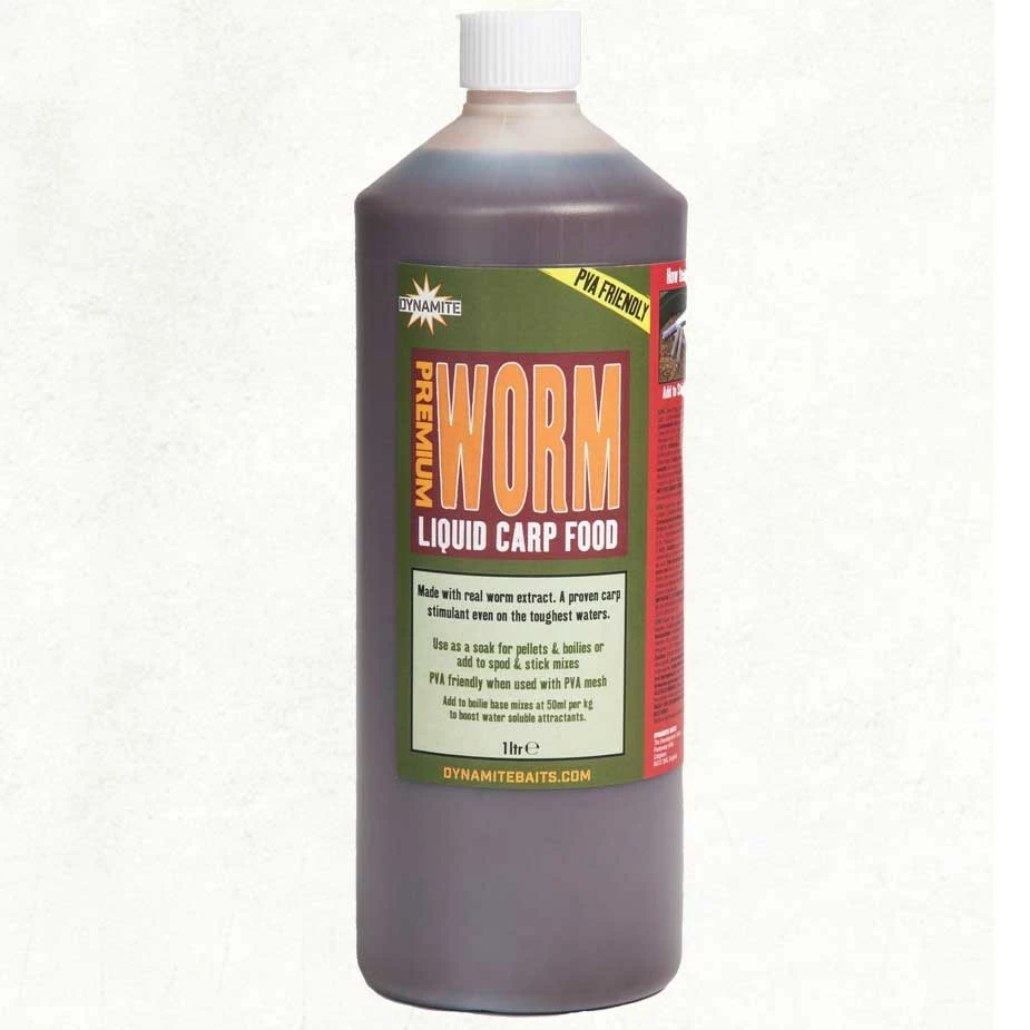 Dynamite Baits Worm Liquid Carp Food 3 Dynamite Baits Worm Liquid Carp Food