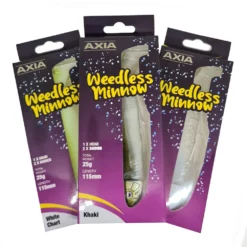 Axia Weedless Minnow Lures