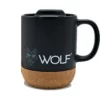 Wolf International Wolf Black Ceramic Mug 2 Wolf International Wolf Black Ceramic Mug -Game Fishing Shop risevxxg638035034159109157