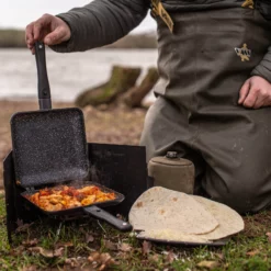 Ridge Monkey Connect Pan & Griddle XXL Granite Edition -Game Fishing Shop rkf31da3638100724368202571