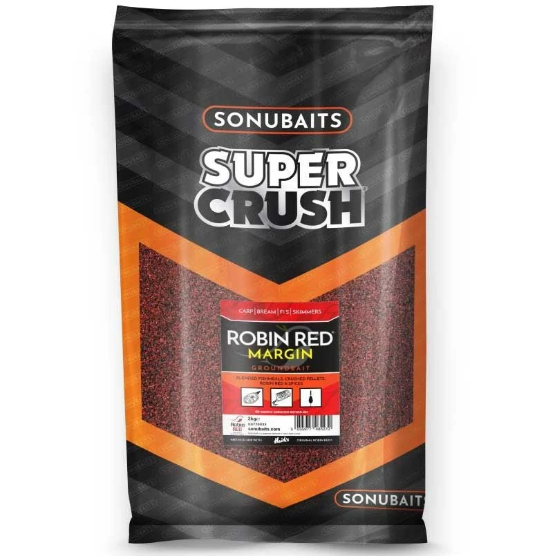 Sonubaits Supercrush Robin Red Margin Mix 2kg 3 Sonubaits Supercrush Robin Red Margin Mix 2kg