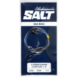 Shakespeare Salt 2 Hook Flapper (2 UP) Rig