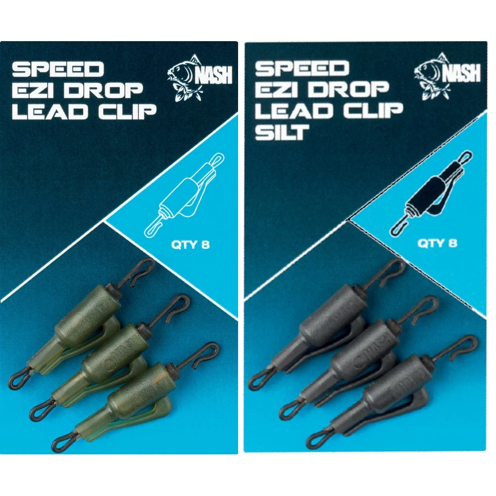 Nash Speed Ezi Drop Lead Clips 3 Nash Speed Ezi Drop Lead Clips