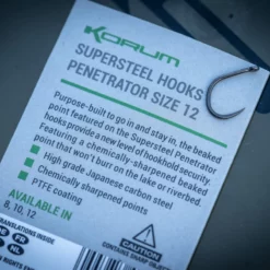 Korum Supersteel Penetrator Hooks -Game Fishing Shop s5mmbsfi637508853274890170