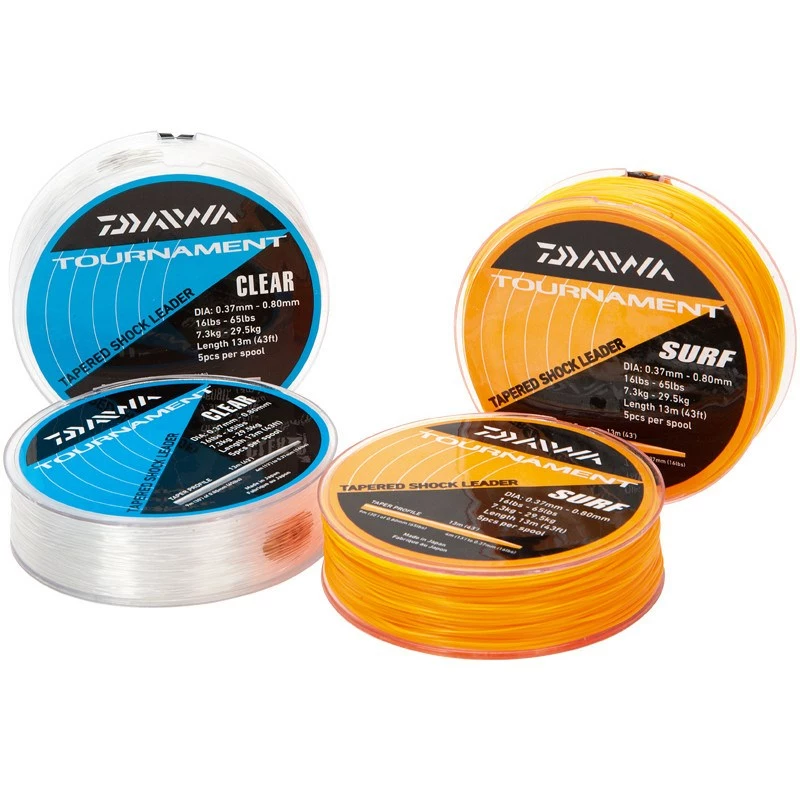 Daiwa Tournament Tapered Shock Leaders 3 Daiwa Tournament Tapered Shock Leaders
