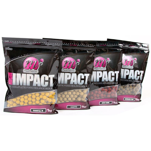 Mainline High Impact Boilies 1kg 15mm 3 Mainline High Impact Boilies 1kg 15mm