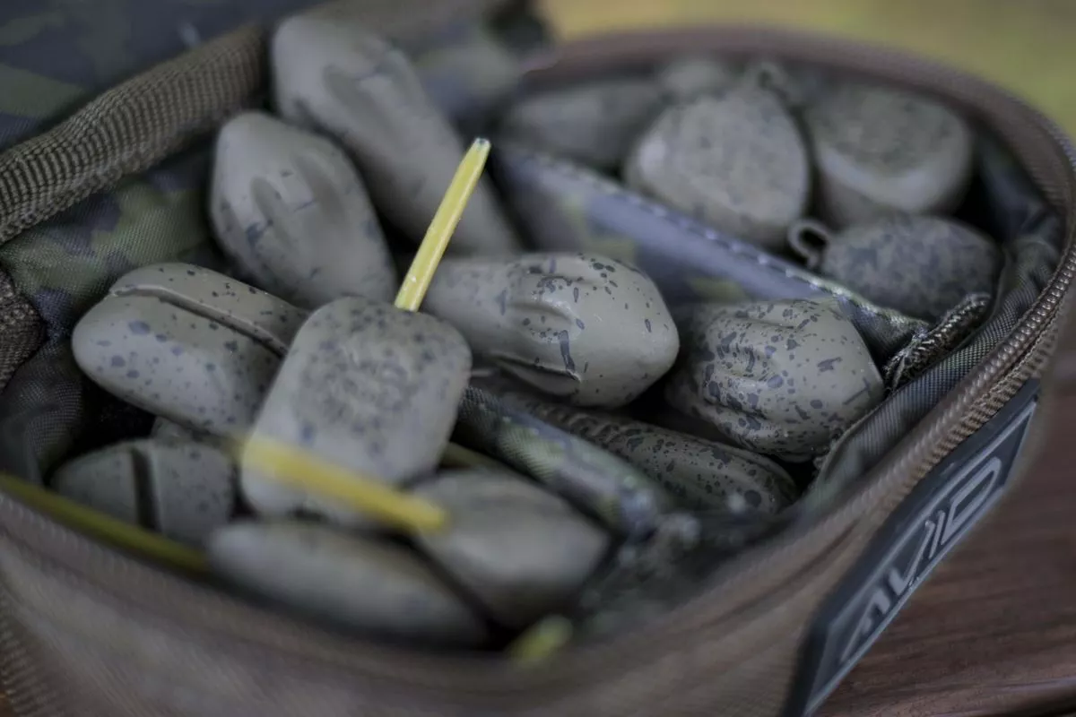 Avid Carp Outline Inline Flat Pear Leads 5 Avid Carp Outline Inline Flat Pear Leads - Image 3