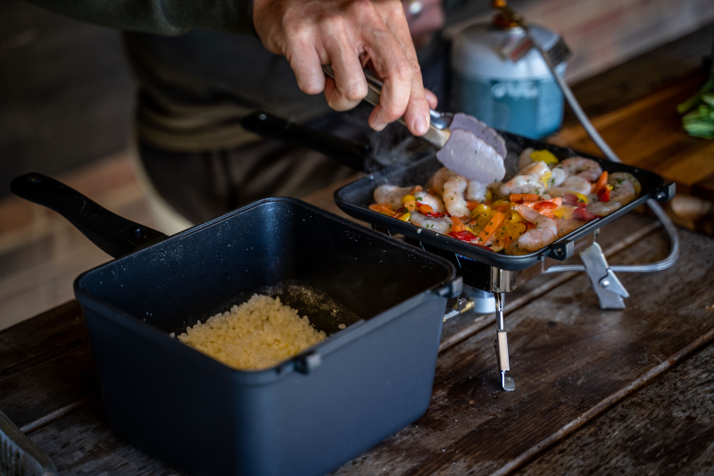 Ridge Monkey Connect Multi-Purpose Pan And Griddle Set 7 Ridge Monkey Connect Multi-Purpose Pan And Griddle Set - Image 5