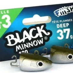 Fiiish Black Minnow Jig Heads