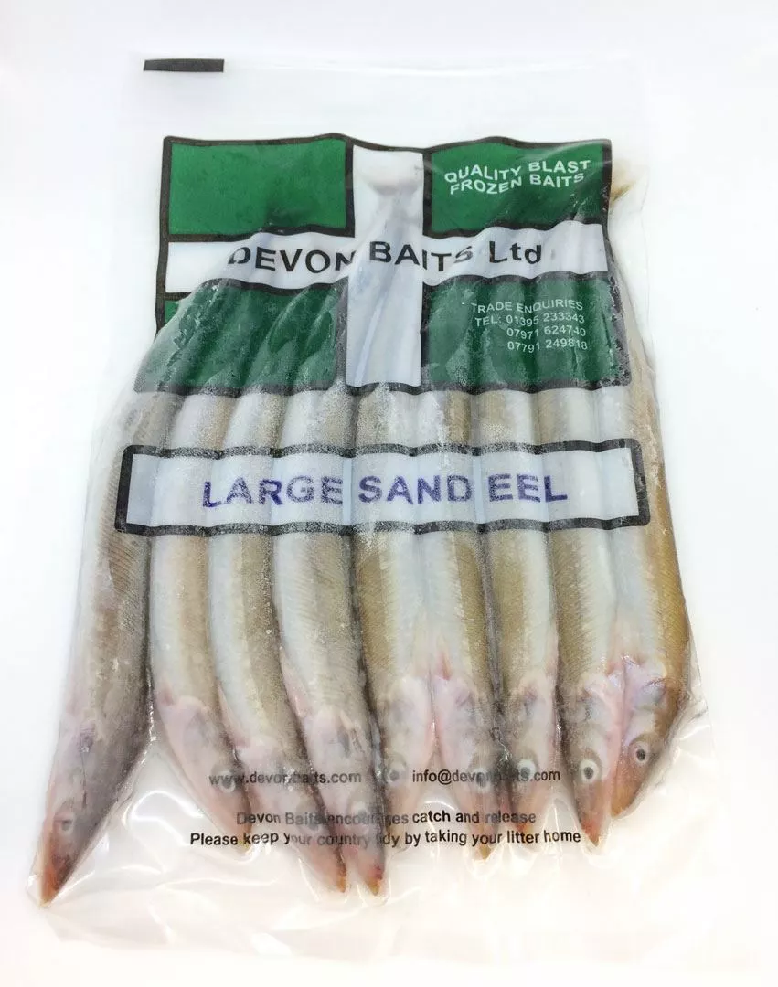 Devon Baits Frozen Sand Eels 4 Devon Baits Frozen Sand Eels - Image 2