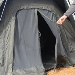 Solar Tackle Compact Spider Shelter Mozzie Mesh Door